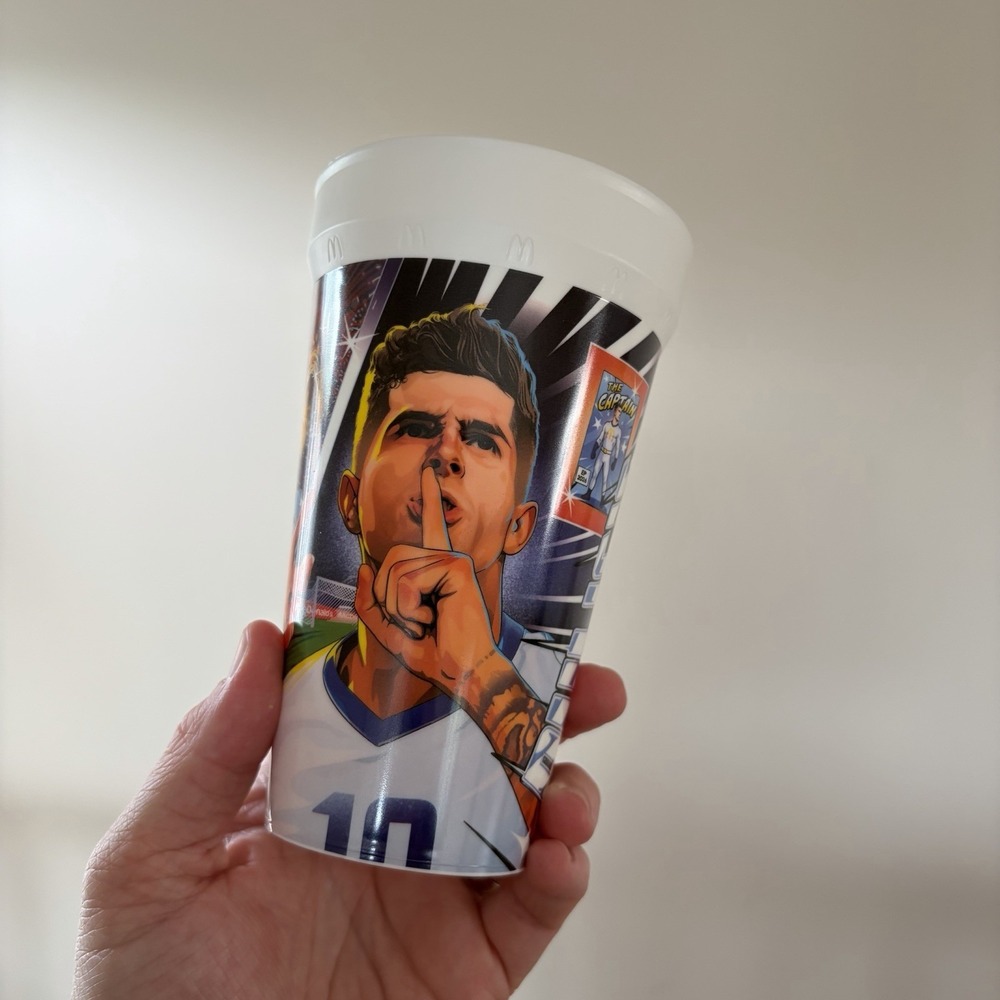 FIFA World Cup 2026 McDonalds‎ Cup Pulisic Captain USA NEW